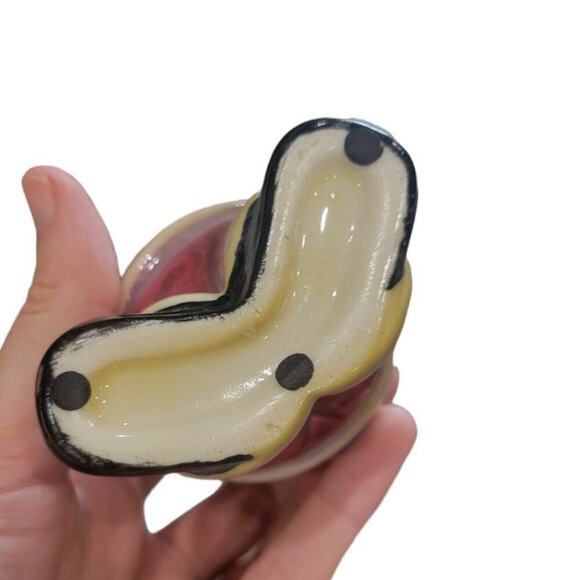 Vintage Santa Claus Trinket Box Hinged Christmas Holiday Jewelry Trinket Box - Picture 8 of 9